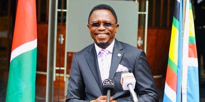 File image of Sports CS Ababu Namwamba.